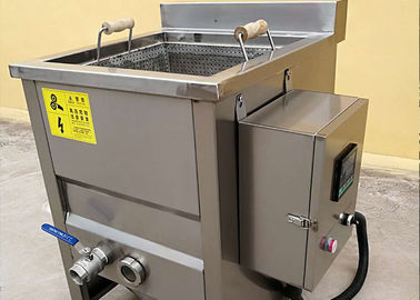 0-230 ℃ آلات تصنيع الأغذية الأوتوماتيكية ، آلة المقلاة العميقة الكهربائية