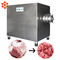 الكهربائية الفولاذ المقاوم للصدأ اللحوم المجمدة طاحونة 500 كجم / ساعة مطبخ الطبخ القدرات
