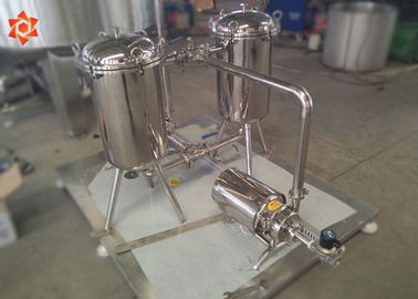 150l - 1000 لتر / الوقت آلات إنتاج الحليب الألبان مرشح قابل للغسل القهوة