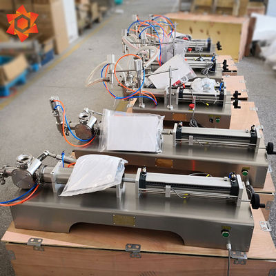 كامل هوائي شبه التلقائي السائل ملء آلة ضغط الهواء 0.4-0.9MPA